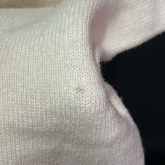 KATE SPADE Hudson Cream Mulit Stripe Bow Scarf - Picture 4 of 5